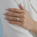 Round Radiance Solitaire Engagement Ring