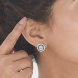 Toren Sapphire Horizon Studs
