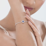 Toren Sapphire Starlit Charm Bracelet
