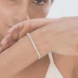 Solitaire Rose Radiance Bracelet