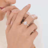Sassy Glam Halo Luxe Ring