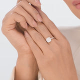 Sassy Glacial Glamour Ring