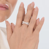 Cuban Celeste Bloom Ring