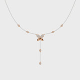 Deck Up Butterfly Necklace