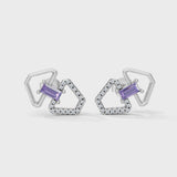 Celeste Twisted Interink Studs