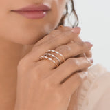 Enchante Luxe Diamond Eye Ring