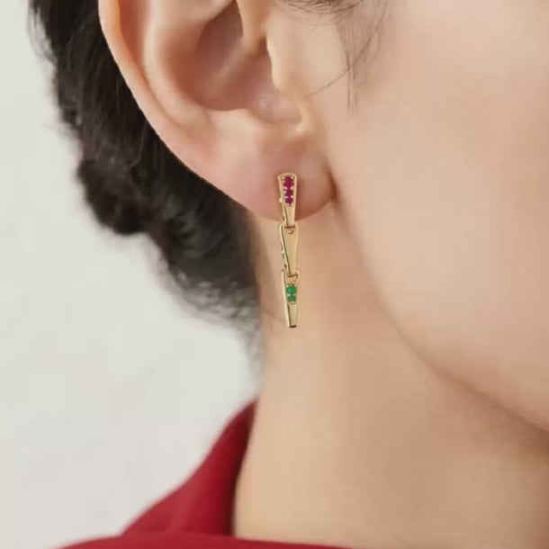 Aria Scarlet Taper Drops