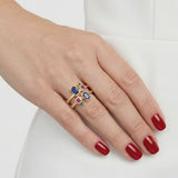 Aria Abstract Prism Ring