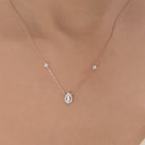 Deck Up Diamond Dewdrop Pendant