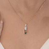 Sapphire Prism Luxe Pendant