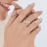 Enchante Triad Baguette Luxe Ring