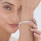 Enchante Radiant Ribbon Cuff Bracelet