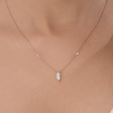 Deck Up Baguette Bullet Luxe Necklace