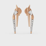 Seven up Abstract earring