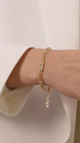 Aria Prism Bar Glow Bracelet