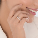 Twin Spark Radiance Ring