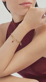 Aria Mystic Drop Charm Bracelet