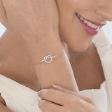 Love Knot Forever Linked Spark Bracelet