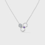 Gem Pop Hexa Harmony Trio Pendant